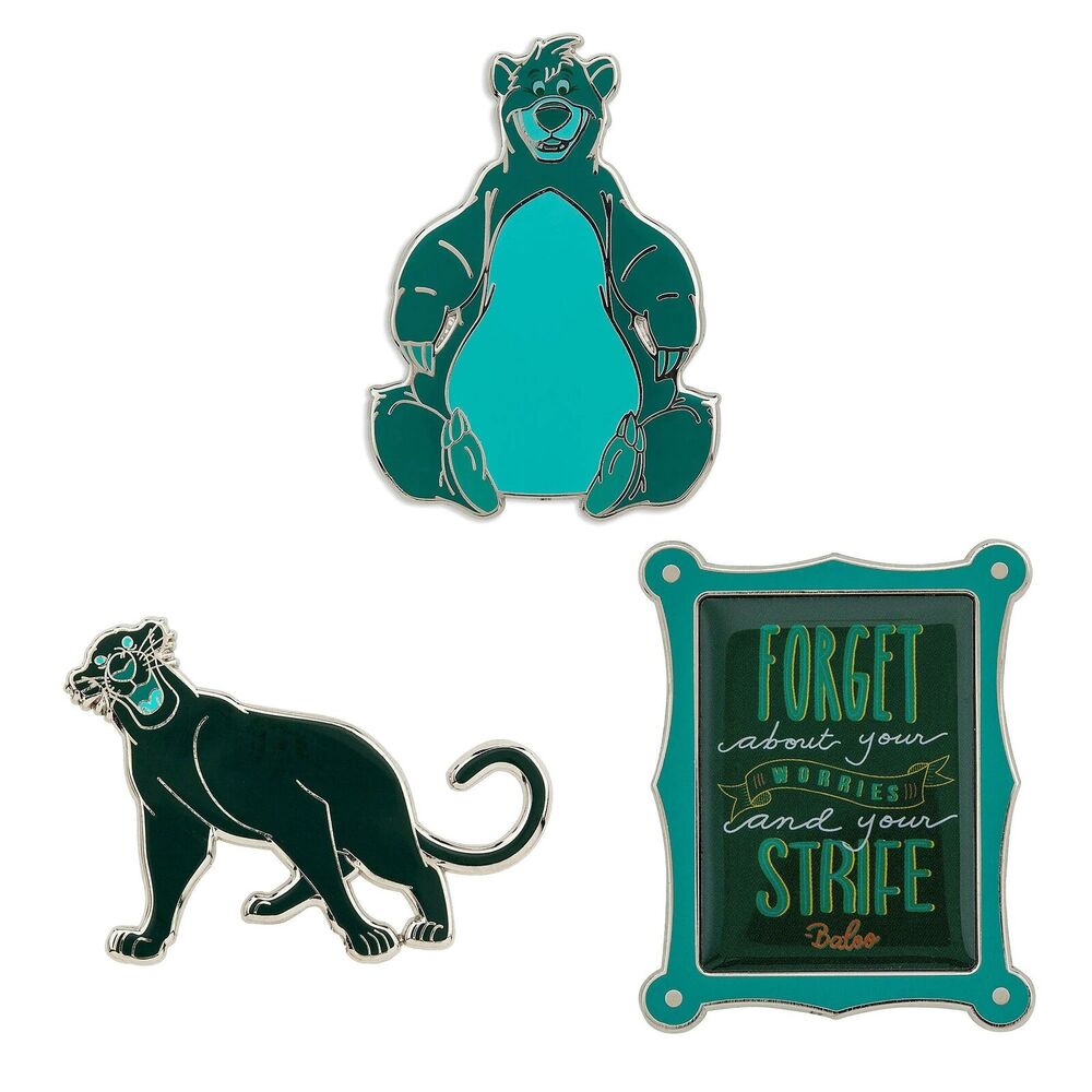 Disney Wisdom Pin Set - The Jungle Book - March - Limited Release